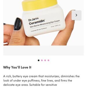 Ceramidin Eye Cream - Yellow and White